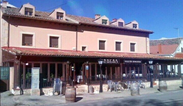 Hostal Restaurante Villa De Sepulveda Sepúlveda Exterior foto